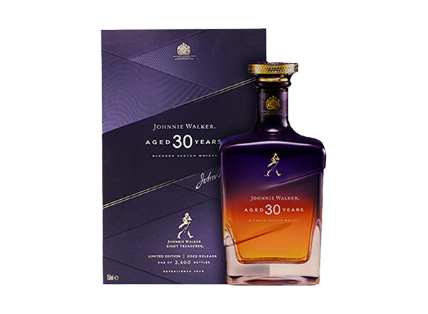 江门Johnnie Walker尊尼获加30年回收尊尼获加威士忌紫金臻选750ml礼盒装洋酒收购约翰走路中国限量版