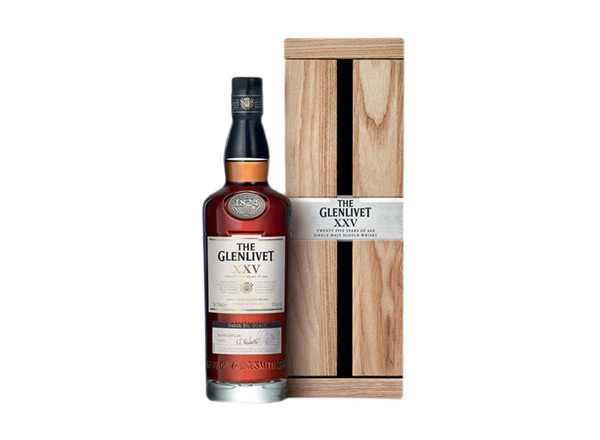 江门格兰威特威士忌回收格兰威特25年陈酿威士忌The Glenlivet XXV洋酒上门收购