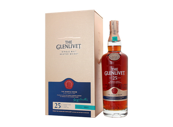 江门The Glenlivet回收格兰威特25年苏格兰单一麦芽威士忌陈酿风味创造系列