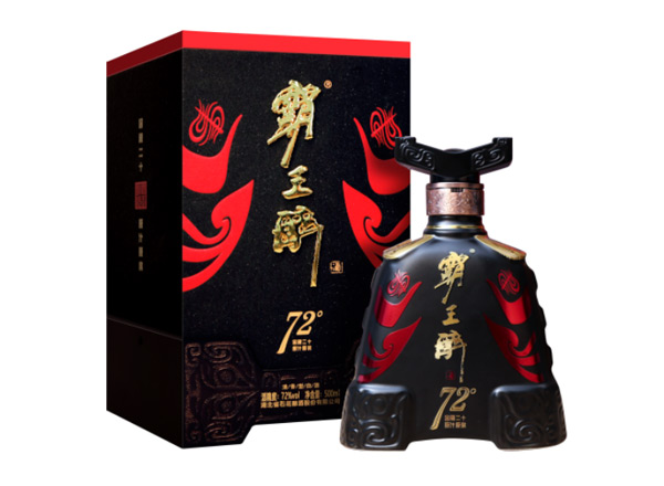 江门回收石花霸王醉酒72° 白酒礼盒