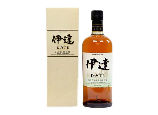 江门Nikka Date回收一甲宫城峡蒸馏所产伊达调和型威士忌行情价格