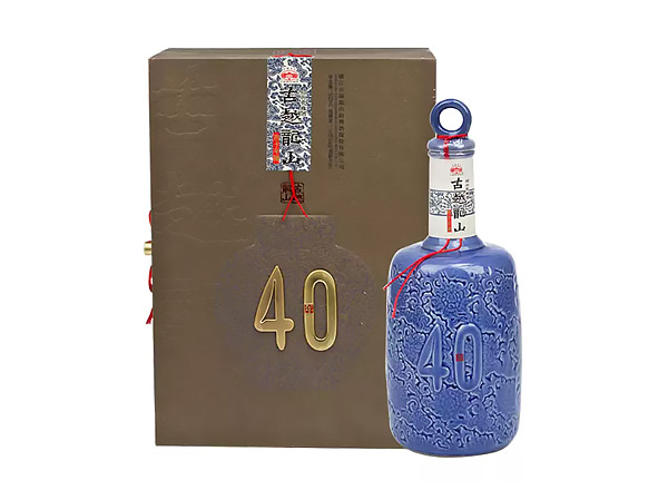 江门古越龙山40年黄酒回收古越龙山四十年陈酿花雕酒