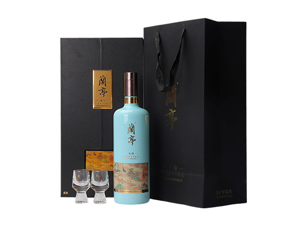 江门会稽山黄酒回收兰亭大师三十年陈酿1L礼盒装绍兴黄酒