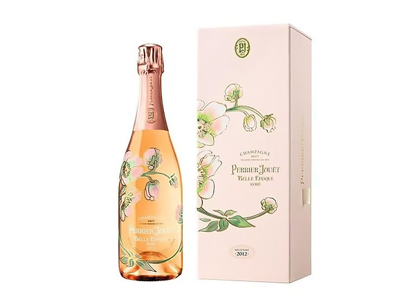 江门回收巴黎之花美丽时光桃红年份香槟礼盒装Perrier-Jouët Belle Epoque Rosé