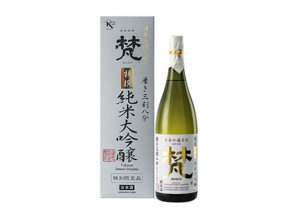 江门梵清酒回收梵特撰38三割八分纯米大吟酿清酒